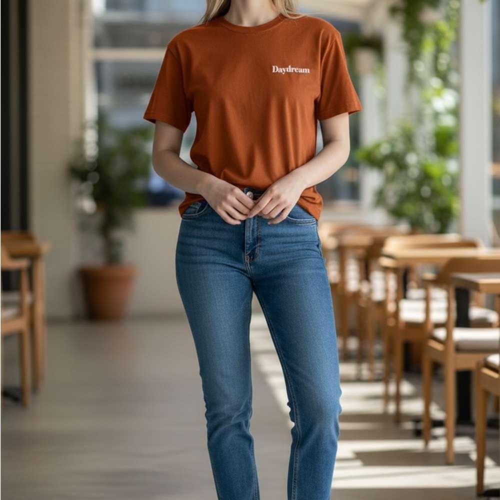 Daydreamer bronze t shirt XS nwt